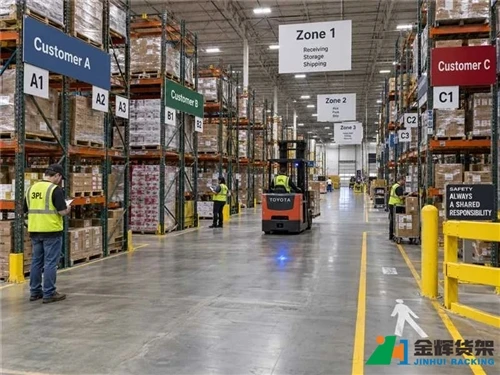 Yuav Ua Li Cas Npaj Pallet Racking hauv 3PL Warehouse Nrog Ntau Tus Neeg Siv Khoom