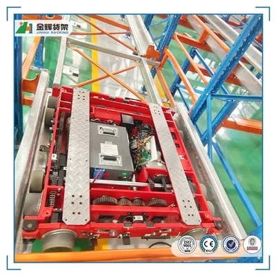 Plaub Txoj Kev Shuttle Racking System